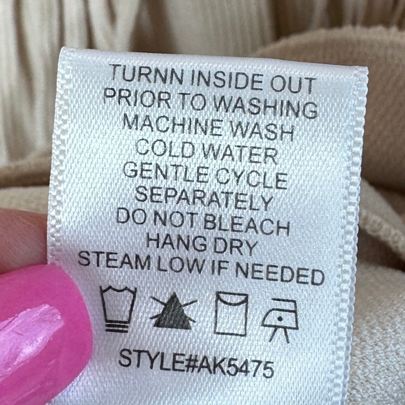 ALLIE ROSE WOMENS LONG SLEEVE CORDUROY SOFT SHACKET WITH FRINGE CREAM SZ M, - Picture 8 of 10